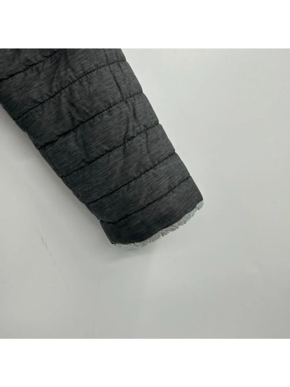 The North Face Mossbud Swirl Parka Girl's XXS Gray & Starlight Blue Full Zip